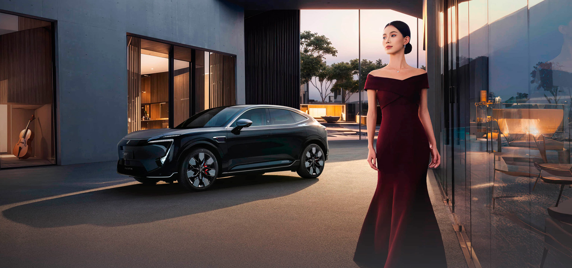 Гибридный автомобиль Avatr 11